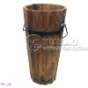 Wooden Spring Vase Tall Bucket