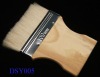 Wool Brush With Wood Handle