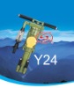 Y24 Pusher leg rock drill