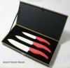 Zirconia chef & Utility knife set never rust