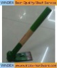 adze hammer with wooden handle