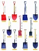 agricultural shovel and spade