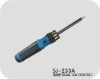 air wire ratchet wheel screwdriver with light