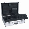 aluminum silver diamond surface tool box with tool board