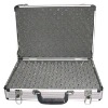 aluminum tool case with cushioned grip handle