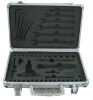 aluminum tool case with custom foam