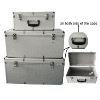 aluminum tool storage case 3pcs set with wheels