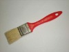 angle paint brush with waved filament