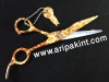 animal print hair scissors