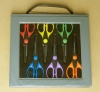 arts and craft colorful scissors set