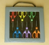 arts and craft colorful scissors set