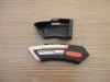 auto retractable and folding safety utility knife