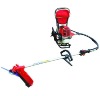 backpack petrol brush cutter with big frame