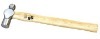 ball pein hammer with wooden handle