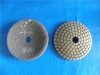 ball shaped surface diamond floor polishing pad