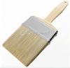 bamboo handle pure white bristle paint brush