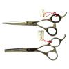 barber scissors with teeth
