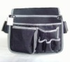 black 600D waist bag