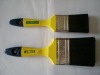 black bristle and wod handle paint brushes