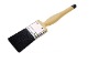 black bristle and wood handle paintbrush