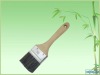 black bristle paint brush