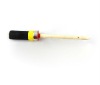 black bristle wooden handle round Brush