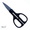 black handle scissors