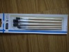 black natural bristle artist brush in 5pcs