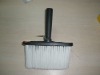 black plastic handle synthetic fiber cleaning masonry brush