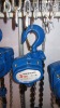 blue chain hoist