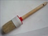 boiled bristle steel ring and plastic handle round brushes HJRB20009