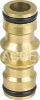 brass 2-way coupling
