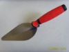 bricklaying trowel with soft rubber twin colour handle