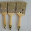 bristle and wood handle paint brush HJFPB11084