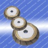 bronze bond diamond grinding wheel for glass and stone manufacturing