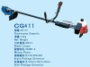 brush cutter CG411