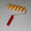 cage paint roller brush with plastic handle