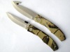 camo hunting knife kit