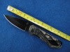 camouflage handle knife