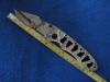 camouflage handle knife