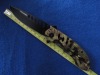 camouflage handle knife