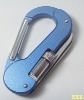 carabiner knife,carabiner knife with torch,camping knife with torch ZR6135