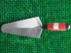 carbon steel bricklaying trowel with plastic handle