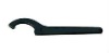 carbon steel hook spanner, hand tools .45#steel 40 chromium