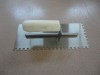 carbon steel plastering trowel with teeth