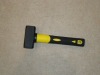 carbon steel stoning hammer with TPR handle