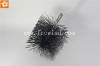 card wire chimney cleaning brush kit/flue brush kit