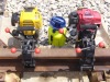 cc-13 steel rail drilling machine