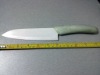 ceramic knife with jade handle