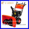 cheap gasoline snow remover/ snow sweeper 13hp